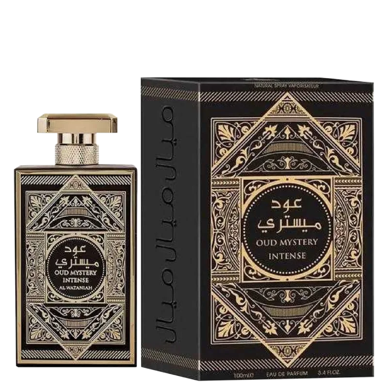 Perfume Masculino Oud Mystery Intense Al Wataniah EDP 100 ML - Imagem 2